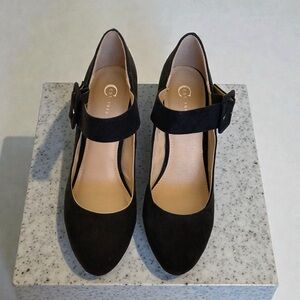 Comfort C Est 1946 Sz 8 Mary Jane Style High Heel Chunky Cute Buckle Strap NWT